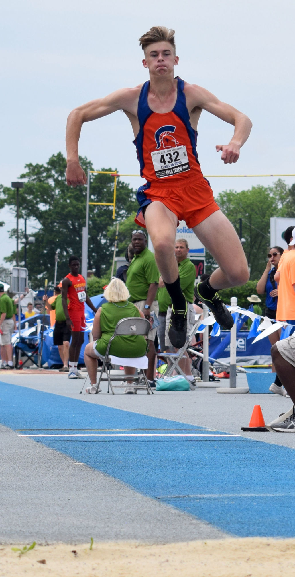Ramsey Hunt, triple jump